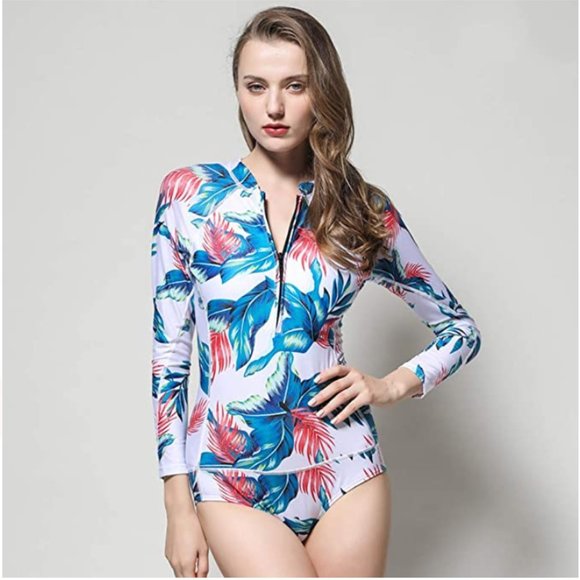 Mo&Ka Other - Mo&Ka Floral One Piece UV Protection Swimwear